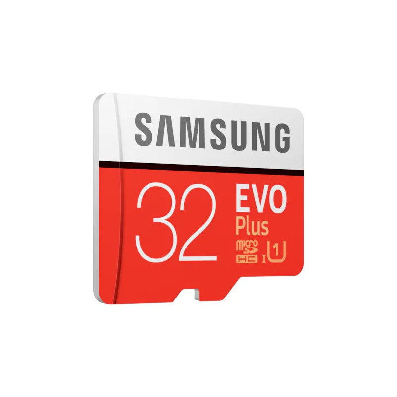 Thẻ nhớ MicroSDHC Samsung Evo Plus 32GB U1 95MB/s - Kèm Adapter (Đỏ) - Nhất Tín Computer