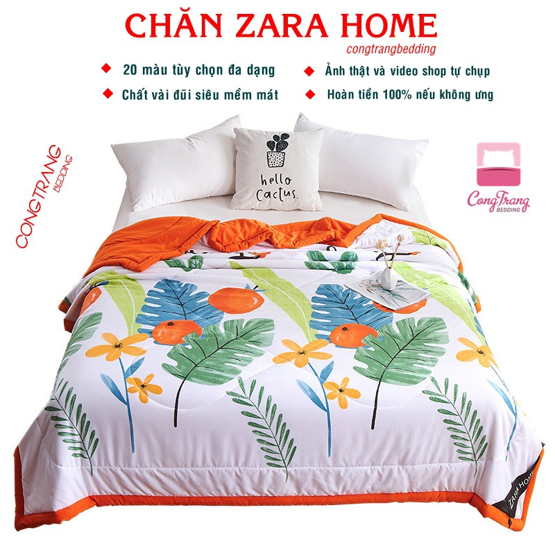 Chăn đũi ZARA Home, Chăn đũi muji Full 20 màu 2m x 2m3 siêu mềm mịn - Hàng Cao Cấp