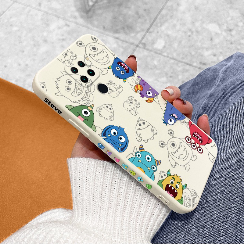 Ốp lưng Loạt phim quái vật Xiaomi Redmi Note 9 Pro Max 9Pro 9ProMax 9s 9T vỏ mềm