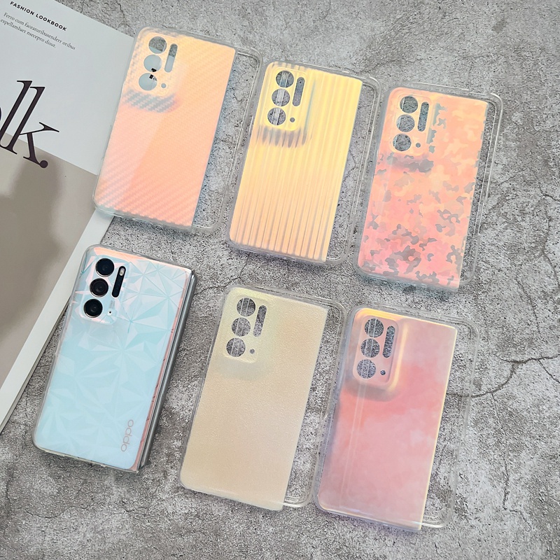 Ultra Ốp Điện Thoại Siêu Mỏng Trong Suốt Mặt Nhám Nhiều Màu Cho OPPO Find N