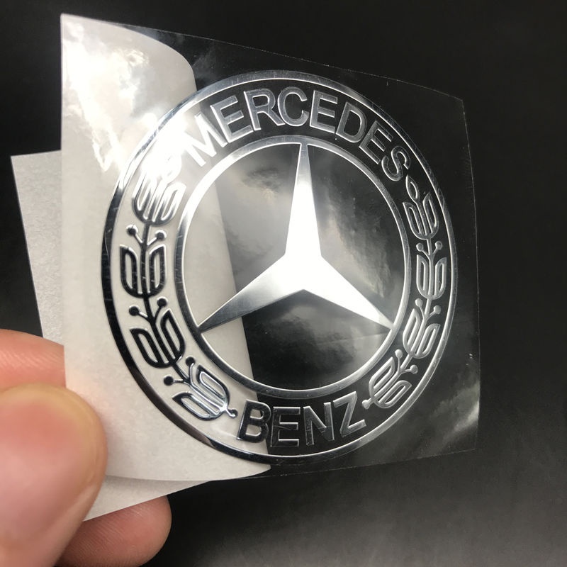Miếng dán trang trí logo Porsche Benz BMW Audi Aston Martin VOLVO Toyota Jaguar Cadillac Rolls Royce Maybach Honda