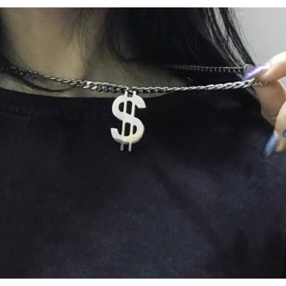 Dây Chuyền Nữ Hợp Kim $Money$ [ FREE SHIP ]