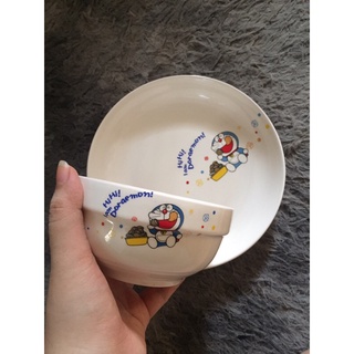 Chén Doraemon - Dĩa Doraemon bằng sứ