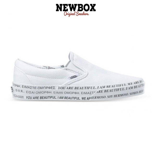 Giày VANS We Are Beautiful white/true - VN0A4U382Q2