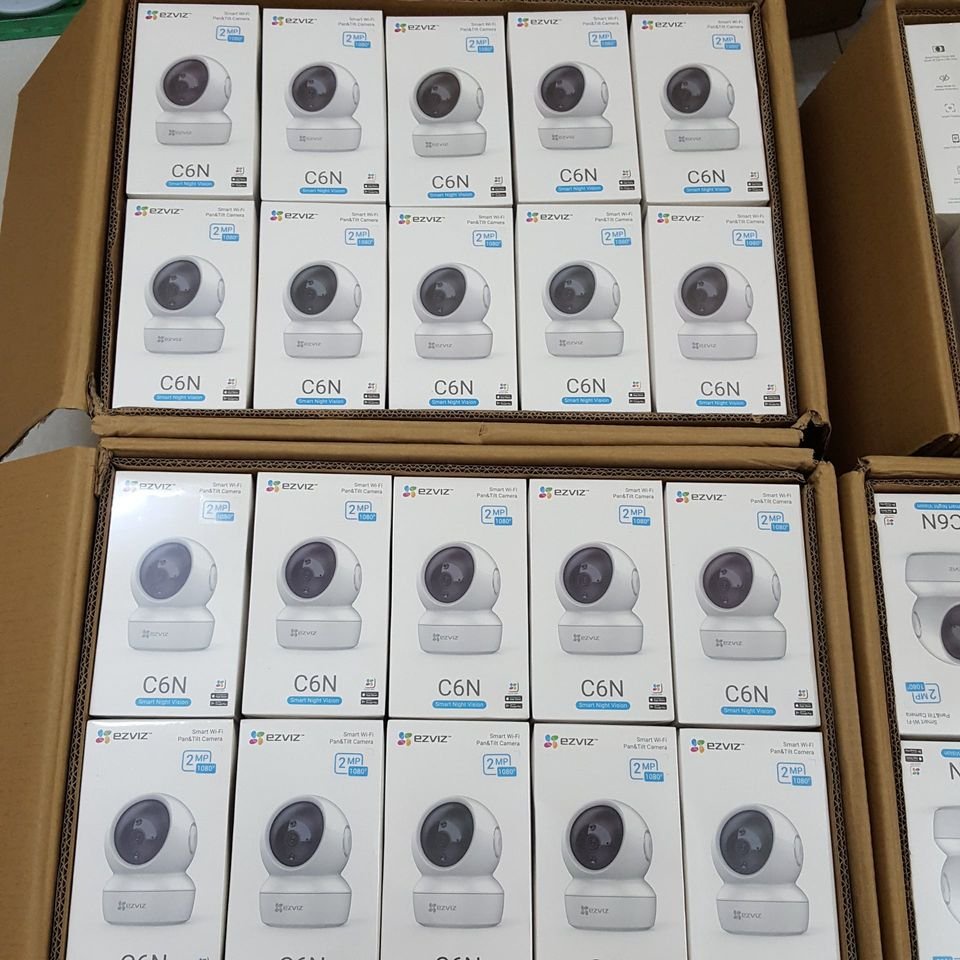 Camera Wifi EZVIZ TY2, C6N 4MP, C6N 2MP 1080P Xoay 360, theo dõi chuyển động, tầm nhìn ban đêm siêu nét