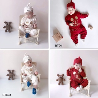[ Thu đông 2021] Body mickey bé trai gái chất liệu cotton màu sắc đáng yêu cho bé từ 4-12kg