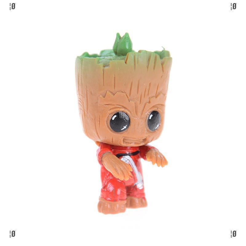 Set 4 Mô Hình Đồ Chơi Nhân Vật Baby Groot Trong Phim Guardians Of The Galaxy