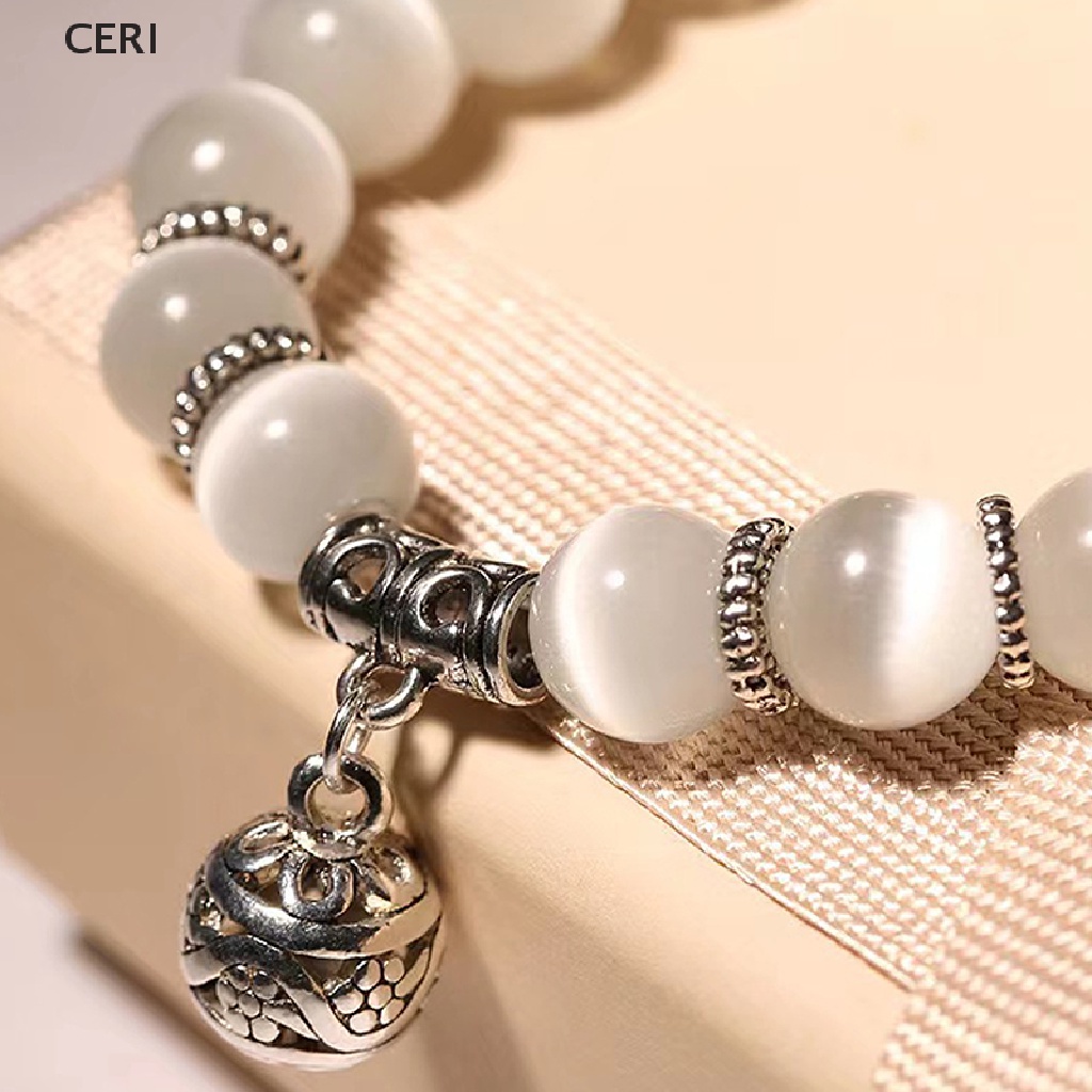 Vòng Tay Đá Mắt Mèo Thời Trang Đơn Giản