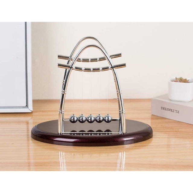 🌱 CON LẮC NEWTON DAO ĐỘNG VĨNH CỬU , DECOR TRANG TRÍ PHÒNG🐳