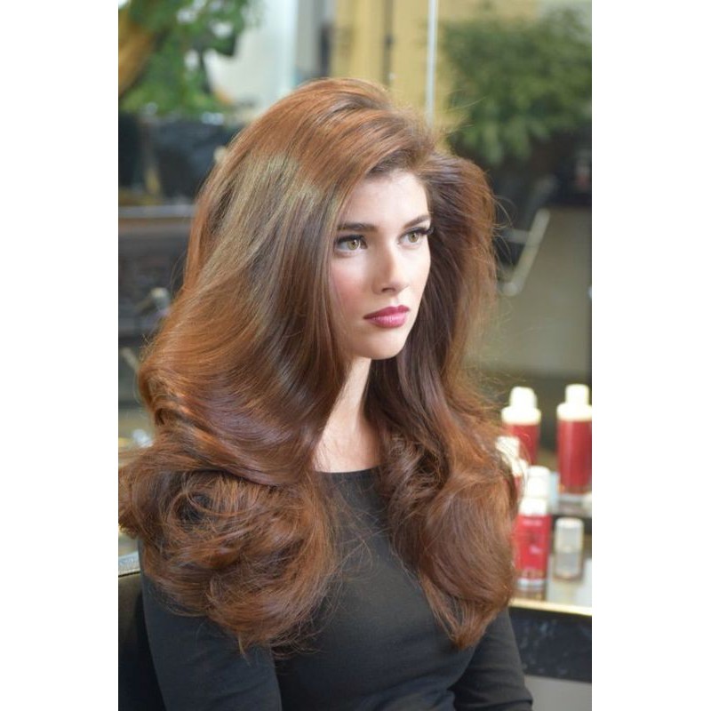 Thuốc Nhuộm Tóc Màu Nâu Gỗ, nâu ánh vàng ( tông vàng )  - Hair CAre Q4