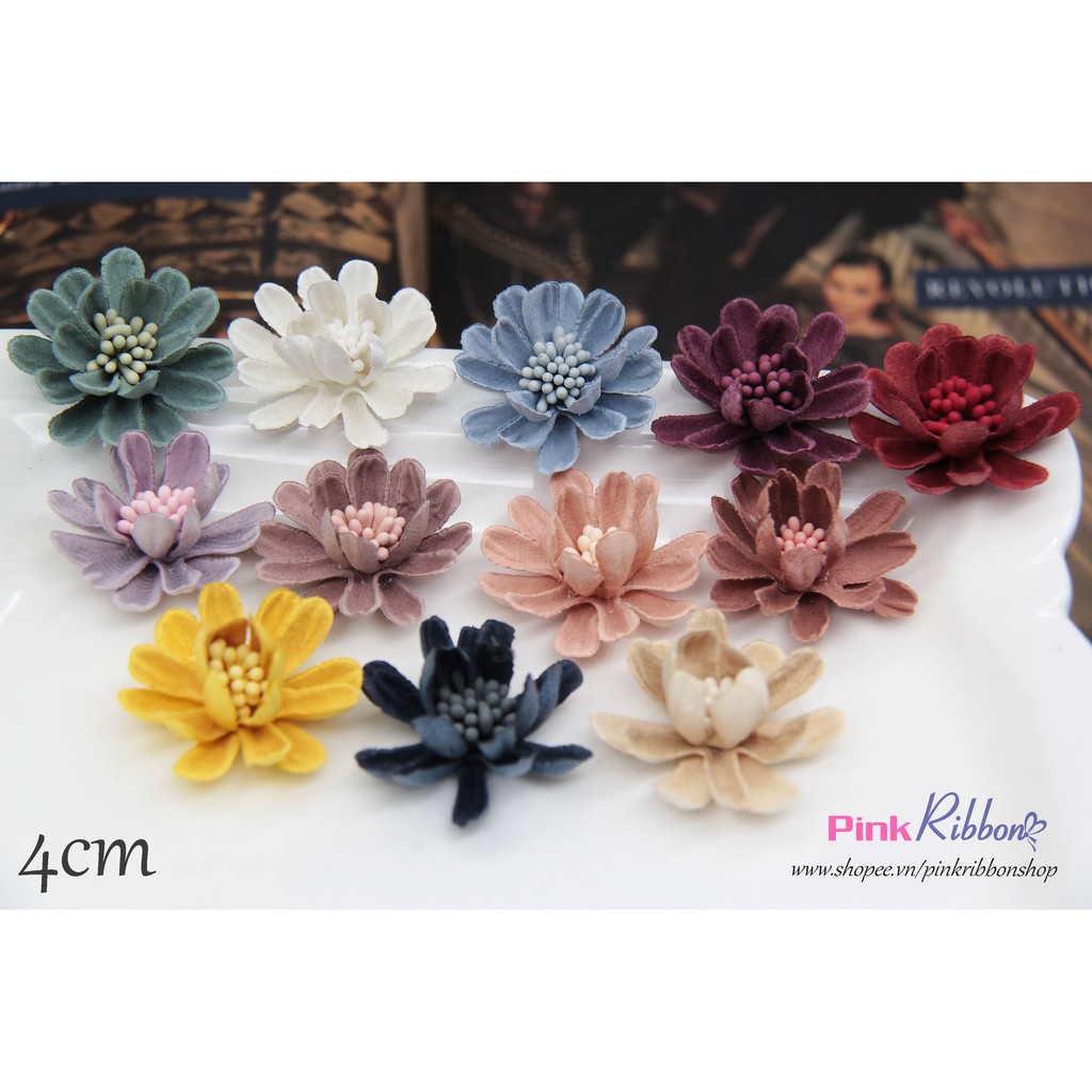 Hoa cúc da lộn 4cm | BigBuy360 - bigbuy360.vn