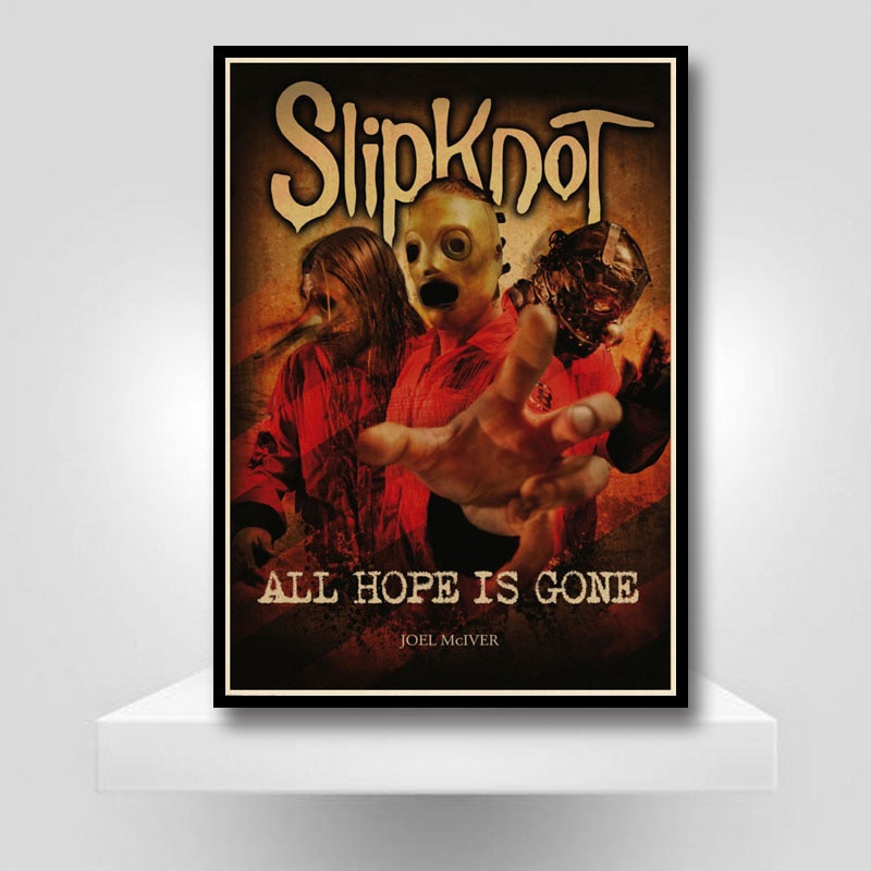 Áp dụng phong cách cổ điển rock slipknot tường áp phích