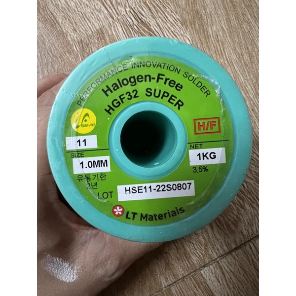Thiếc hàn bạc 2mm cao cấp không chì (tách cuộn 1 kg)