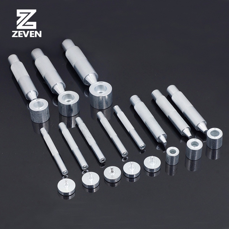 1 Bộ Công Cụ Đóng Lỗ Kim Loại 4-17mm