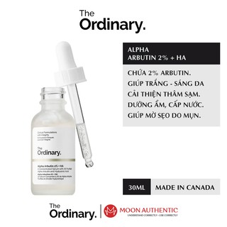 Tinh Chất  làm mờ nám, tàn nhang, thâm mụn The Ordinary - Alpha Arbutin 2% + HA