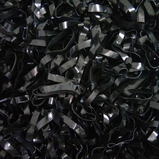 100G DÂY THUN CỘT TÓC BẢN TO MÀU TRẮNG TRONG/ NHIỀU MÀU/ĐEN