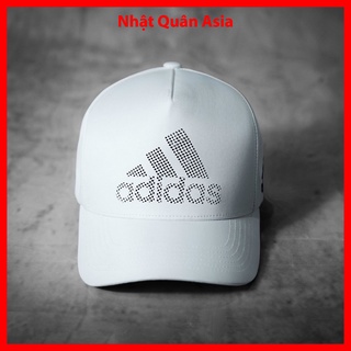 Mũ nón kết lưỡi trai Adidas trắng laze bít cap thời trang cao cấp form đẹp cá tính