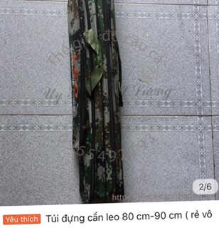 Túi đựng cần câu leo 80cm - 90cm