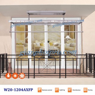 Giàn Phơi Điều Khiển Điện Tử SGWARES W20-1204AXFP