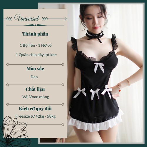 Cosplay Cô Hầu Gái Dễ Thương - Bộ Váy Ngủ Sexy Cosplay Gợi Cảm UNIVERSALXXX - DCP36 | BigBuy360 - bigbuy360.vn