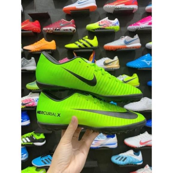XẢ KHO TẾT Giày Bóng Đá MECURIAL VIC6 (Xanh lá) " , :: " '