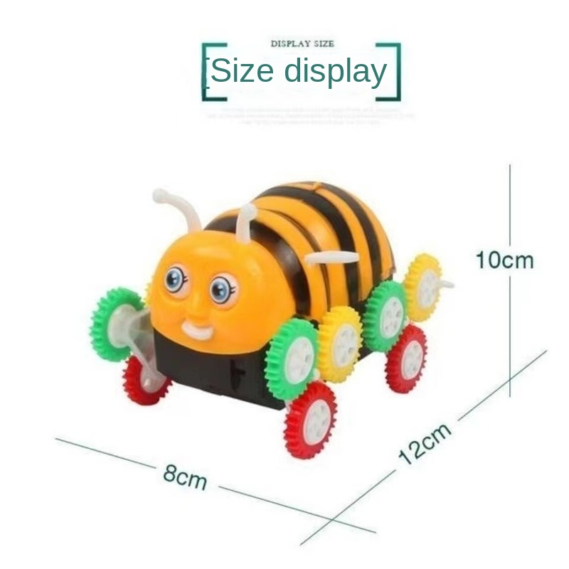 Đồ Chơi Xe Điện Tử Tự Động Lật Hình Chú Ong Nhỏ Cho Bé MY00249