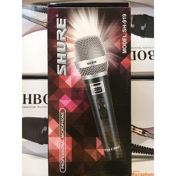 Micro karaoke có dây ShinHurBer SM300.