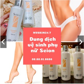 Dung dịch vệ sinh phụ nữ scion - dung dịch scion