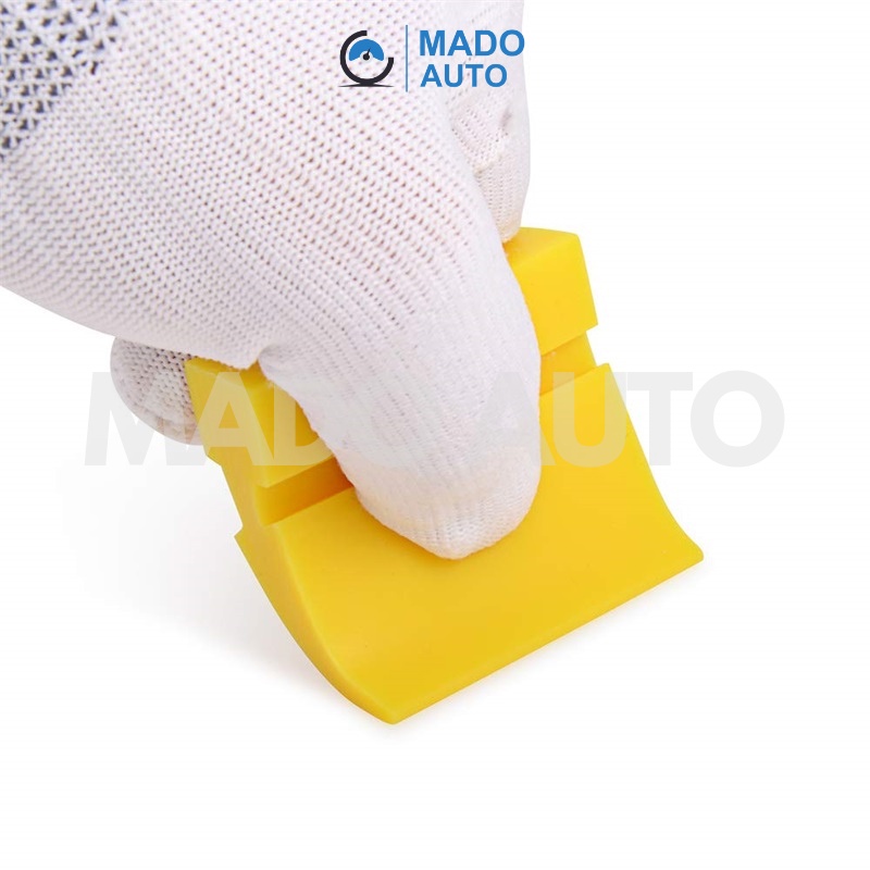 Miếng gạt cao su nhỏ dán Decal TPU PPF xe hơi MADO AUTO FC14