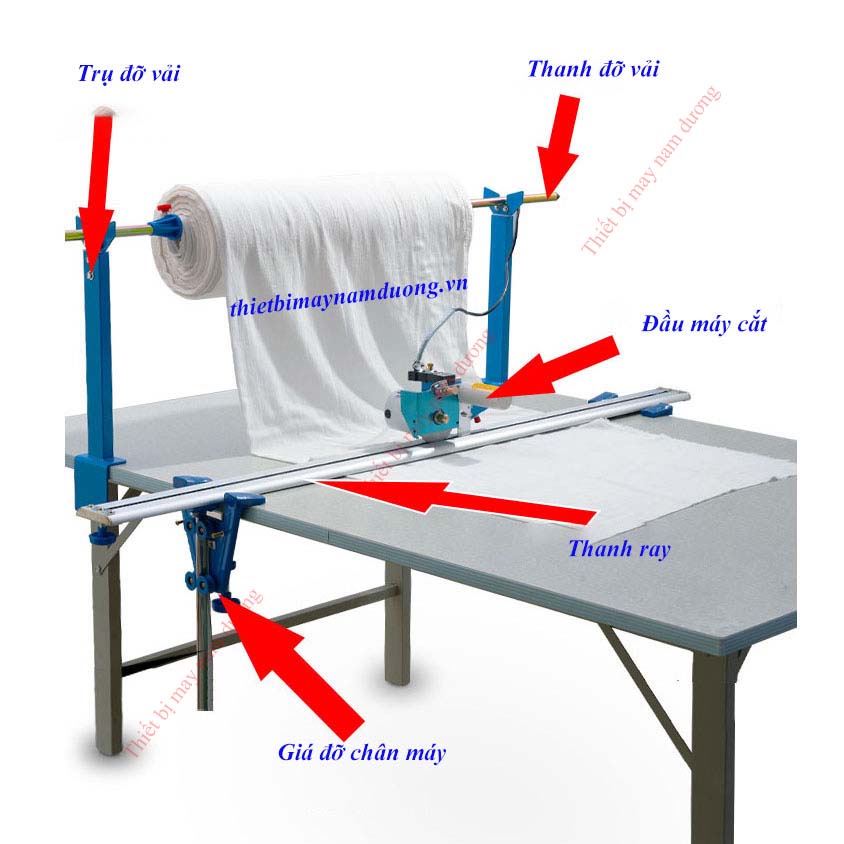 Máy cắt vải đầu bàn &gt; Máy cắt vải đầu cây ( CHÍNH HÃNG LỖI 1 ĐỔI 1)