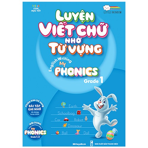 Sách - Luyện Viết Chữ Nhớ Từ Vựng - English Writing My Phonics Grade 1