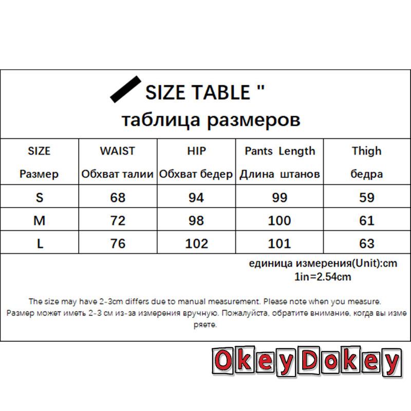 OKDK-Quần denim lưng cao nhiều túi màu trơn thời trang cho nữ