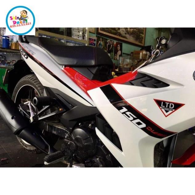 Tem rời ex 150 LTĐ trắng đỏ