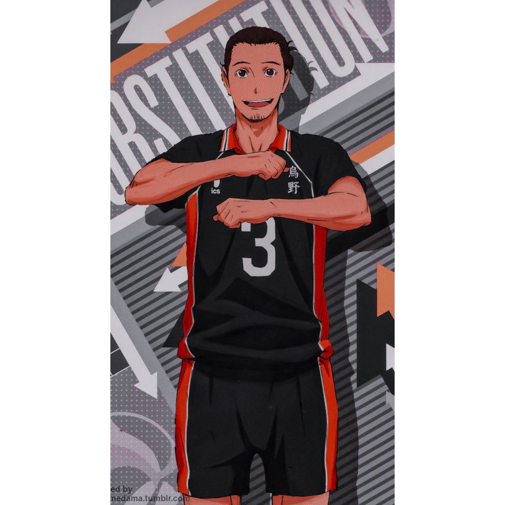 Tấm Poster in hình HAIKYUU!! VUA BÓNG CHUYỀN nhiều mẫu cao cấp giấy 260gsm anime chibi