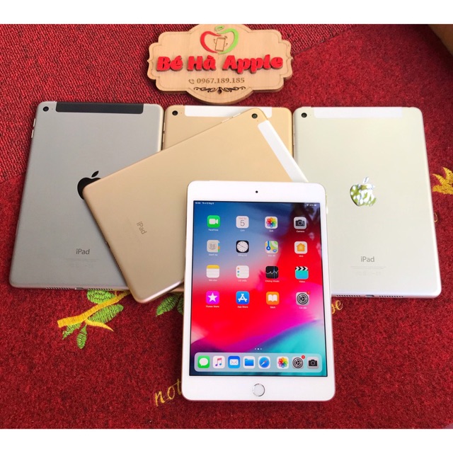 Máy Tính Bảng iPad Mini 4 (4G Wifi) 64Gb/32Gb/16Gb -  Zin Đẹp Như Mới Like New - Ram 2Gb /Chip A8 2X /Màn đẹp Siêu Nhẹ | BigBuy360 - bigbuy360.vn