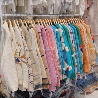 Áo cardigan len chọn mẫu qua ib