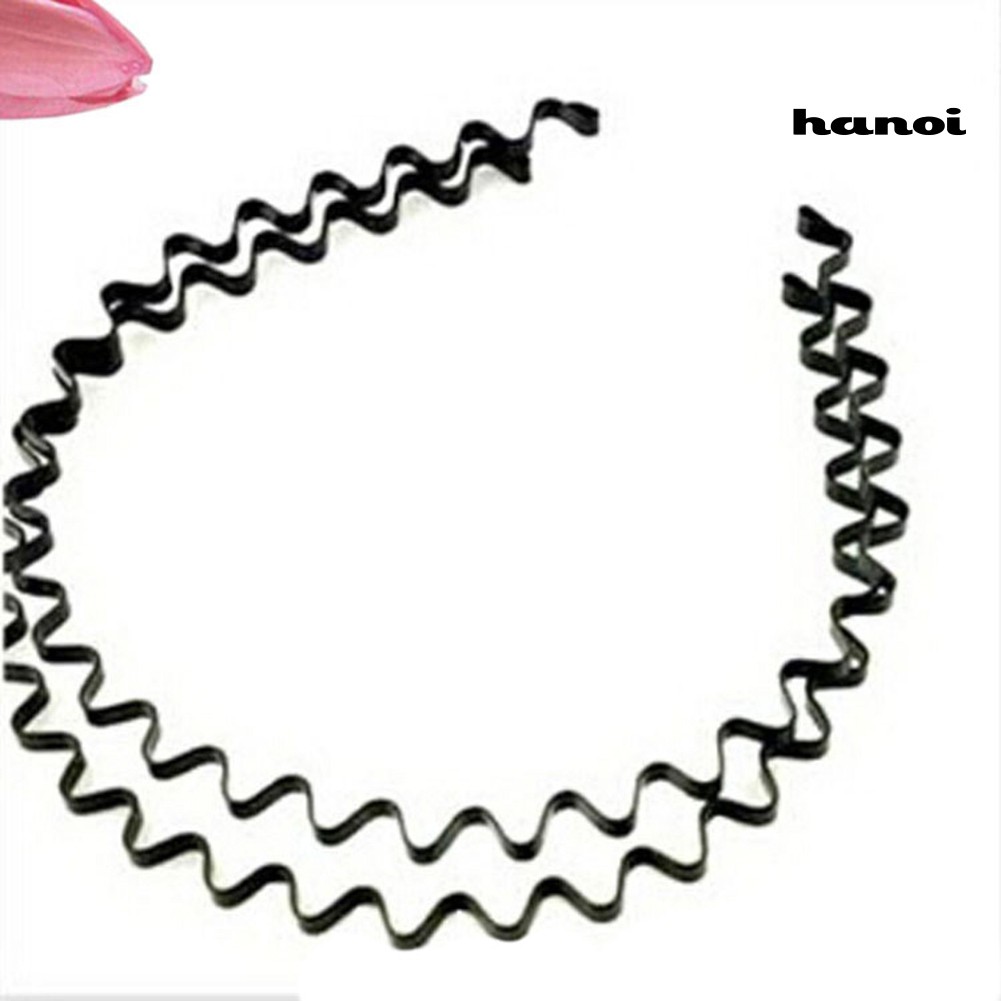 Băng Đô Cài Tóc Họa Tiết Gợn Sóng Thời Trang