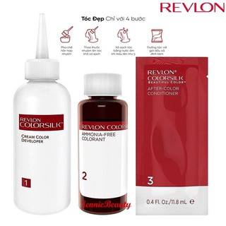 Thuốc nhuộm tóc REVLON MỸ màu 20 - NÂU ĐEN 21
