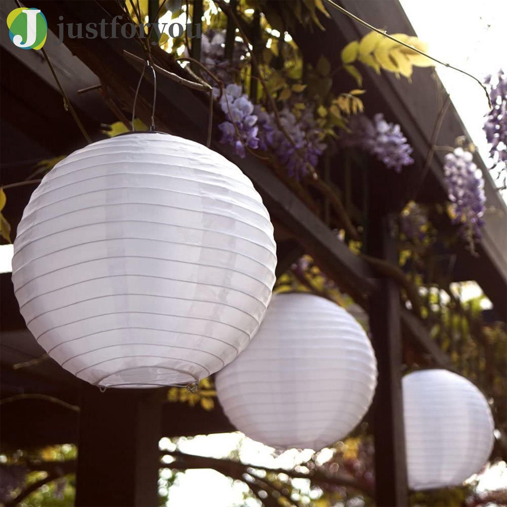 Bộ 2 Đèn Led Treo Trang Trí Sân Vườn Sử Dụng Năng Lượng Mặt Trời Chống Thấm Nước