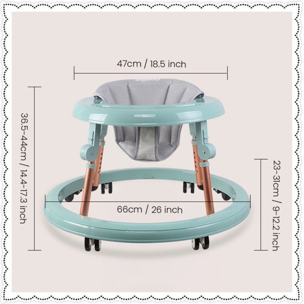 Xe tron tập đi cho bé  Zoko chống chân đi vòng kiềng chữ O chống lật đa năng trẻ từ 6-18 tháng chính hãng Zozon