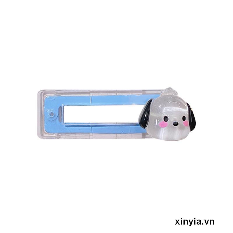 Kẹp Tóc Bên Hông Trong Suốt Hình Cinnamoroll Hoạt Hình Đáng Yêu Cho Bé Gái