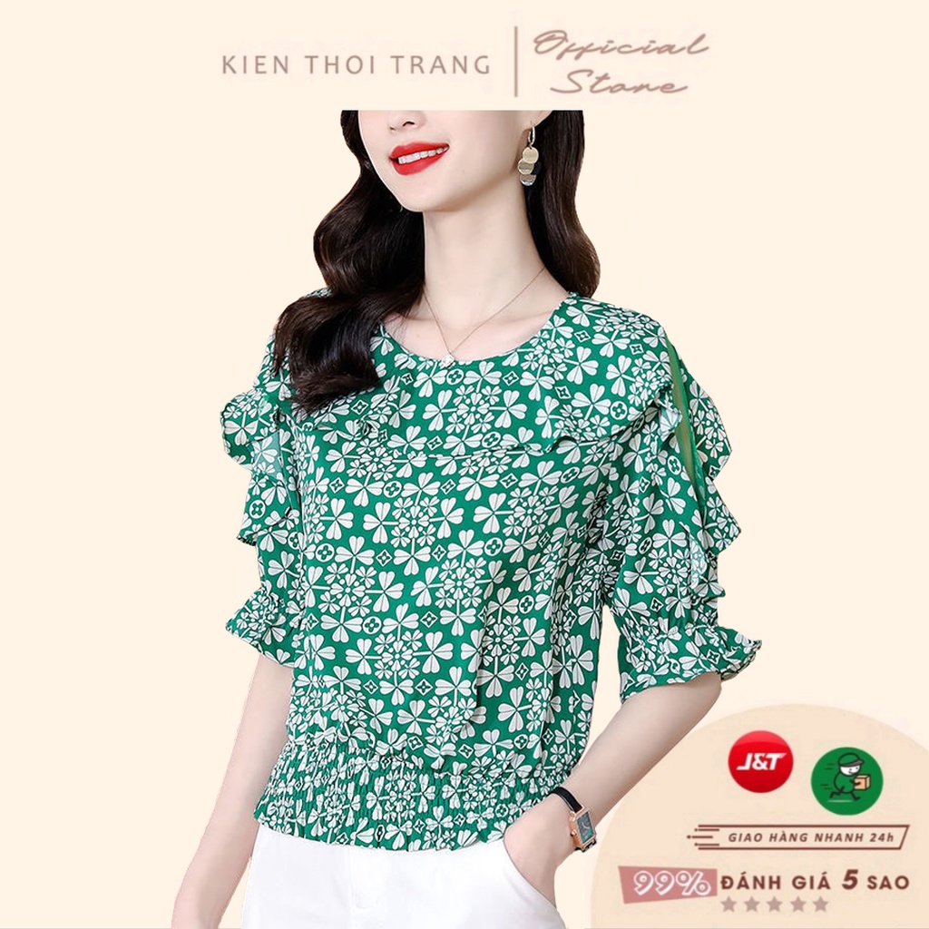 áo bánh bèo nữ chất lụa hàn mềm đẹp nhiều màu sắc