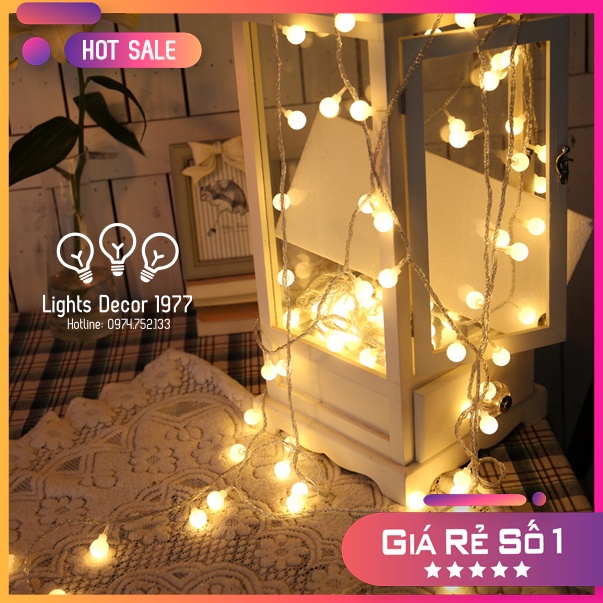 [SIÊU SALE] Đèn led nhấp nháy kiểu chuỗi bóng đèn Lightsdecor1977