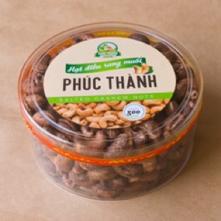 HẠT ĐIỀU RANG MUỐI NGUYÊN HẠT CÒN VỎ LỤA 500gr