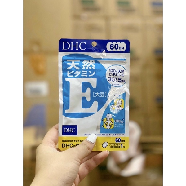 HOTViên uống D.H.C Vitamin E 60 ngày- DHC_Vitamin E Nhật Bản 60 ngày