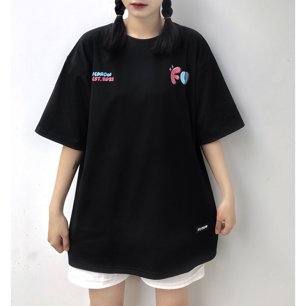 Áo thun Fearow Colorful Candy Tee / Đen - FW110 | BigBuy360 - bigbuy360.vn