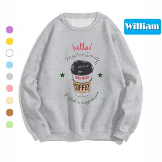 [FREESHIP_50K] Áo Sweater chui đầu nam nữ dễ thương William DS60- Chất liệu nỉ bông ngoại mềm mịn, giữ ấm tốt