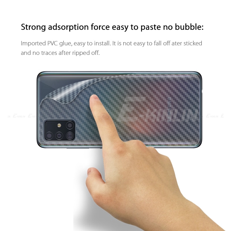 (Mua 1 Tặng 4 Tặng) Miếng Dán Màn Hình Sợi Carbon 3d Cho Samsung S20 Ultra Fe S10 S9 S8 5g Lite Plus