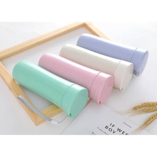 Binh đựng nước lúa mạch 400ml có dây cầm