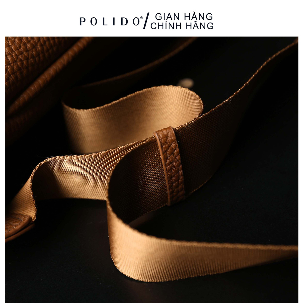 Túi Đeo Chéo Nam POLIDO Pouch Bag Chất Liệu Da Tinh Tế, Phong Cách Thời Thượng